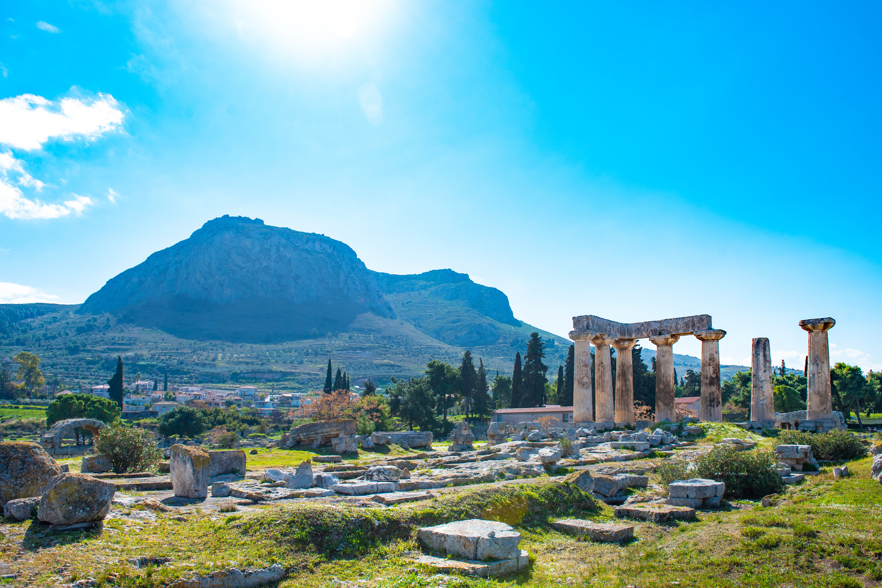 Ancient Corinth, Greece.